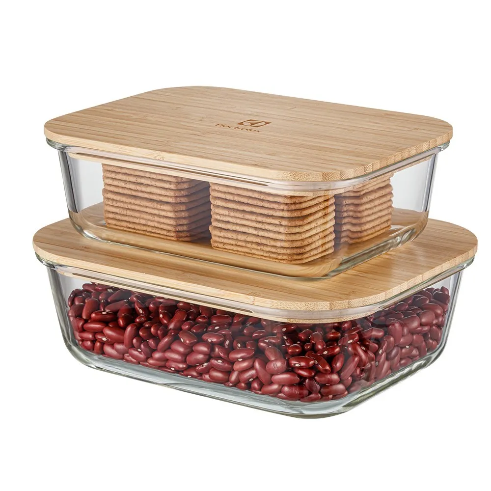 Kit Pedra para Pizza de Pedra Sabão com Alças de Cobre + Potes Herméticos Refratários com Tampa de Bambu Electrolux