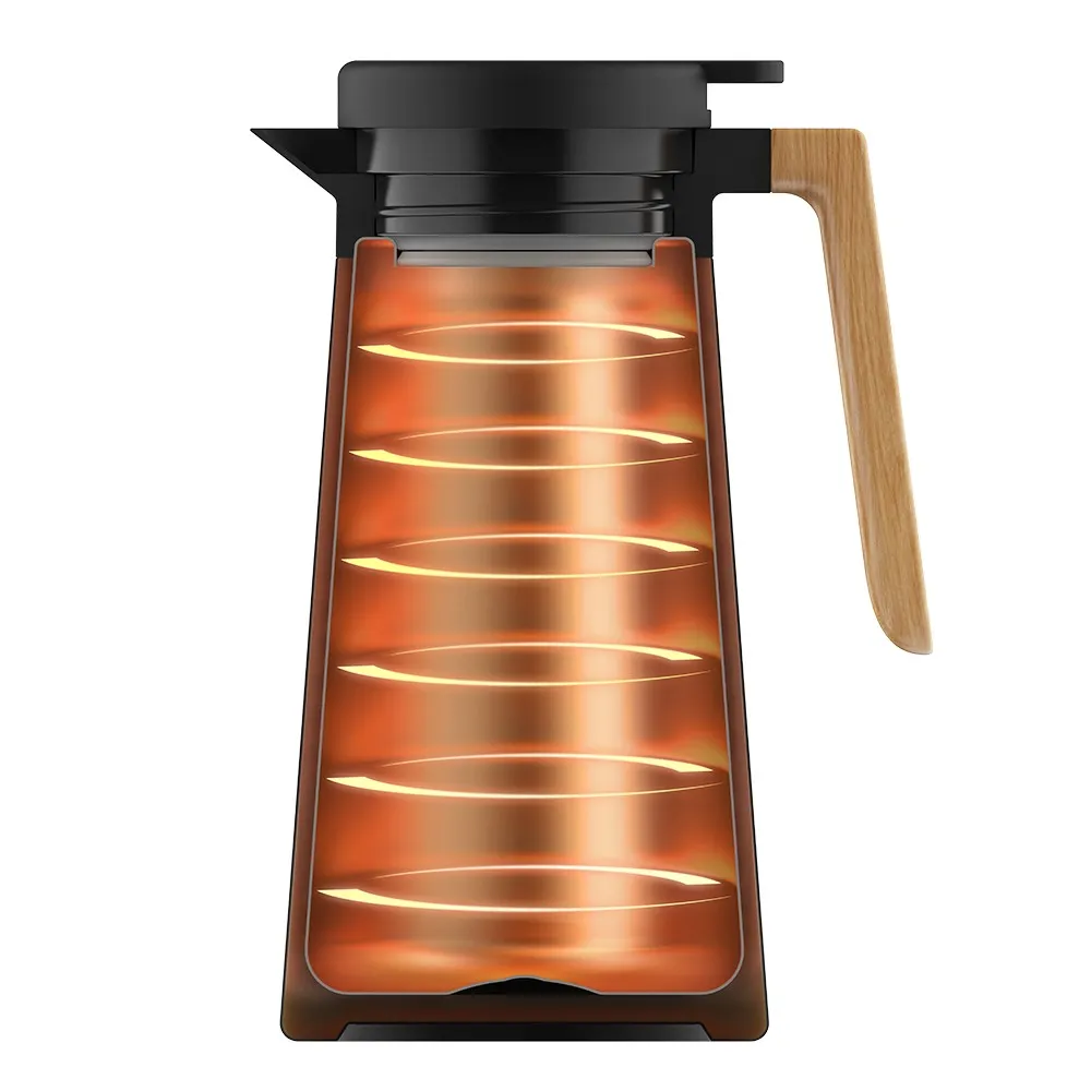 Garrafa Térmica Electrolux 1,8L Preta Fosca Sense Com Bico Corta Pingos