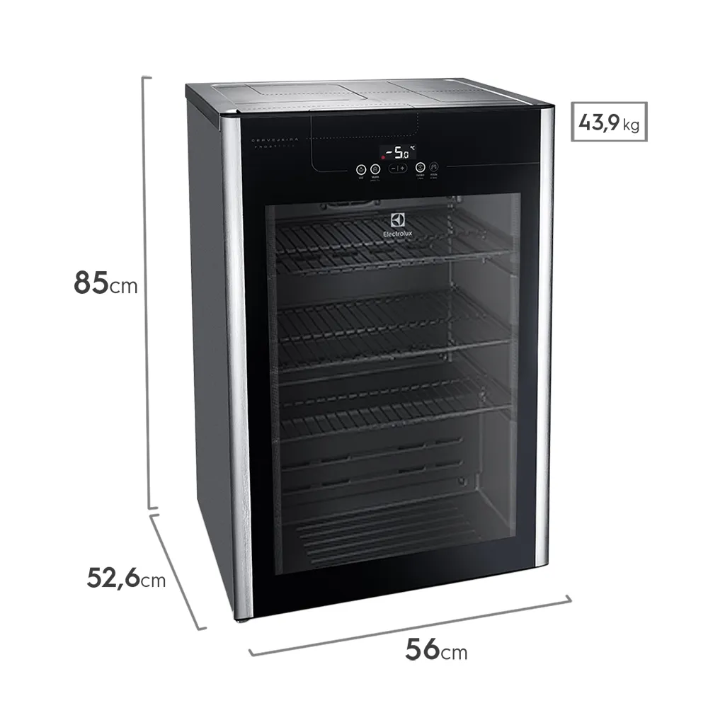 Cervejeira Electrolux 100 Litros Painel White Touch on Glass (BEER1)