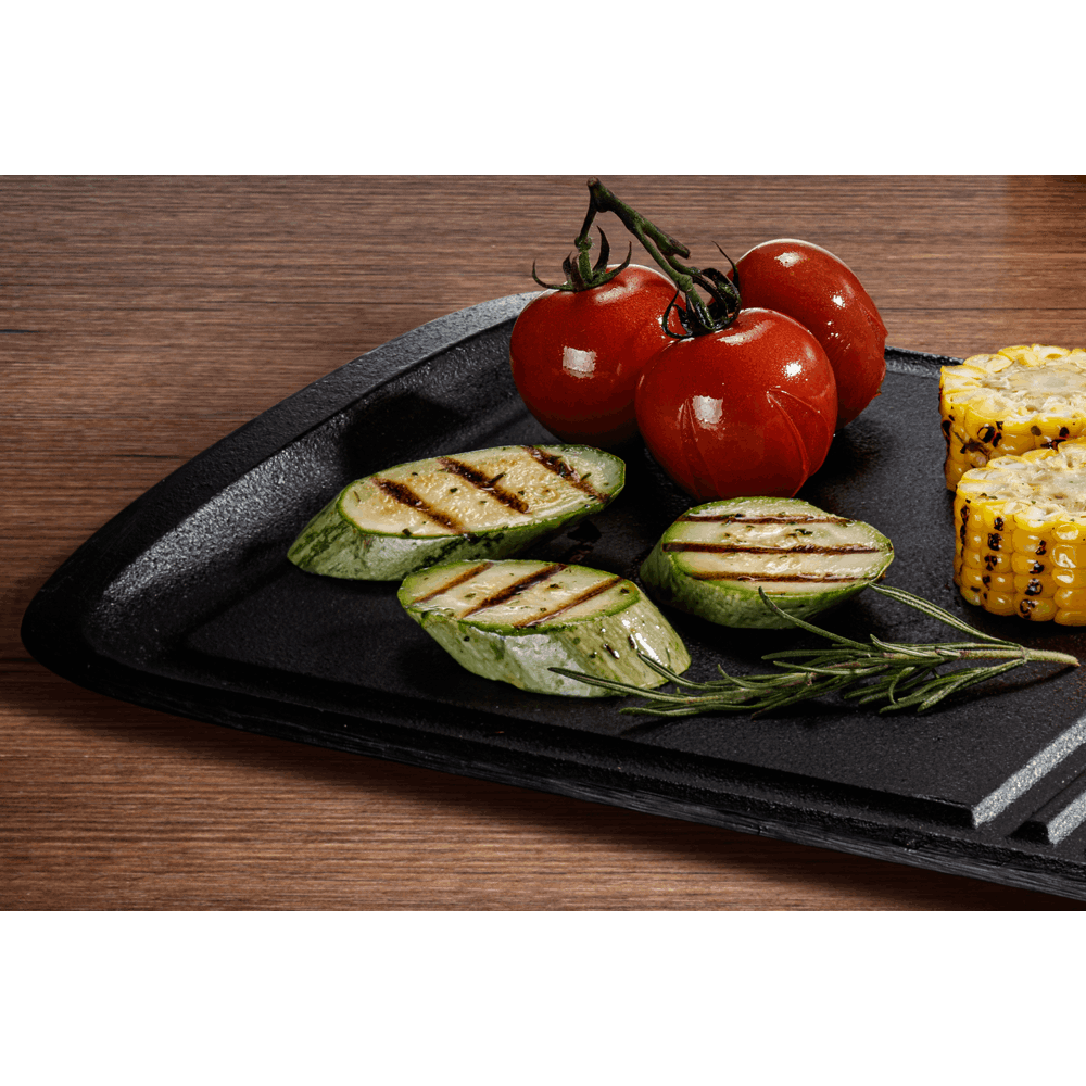 Kit Pedra para Pizza Electrolux de Pedra Sabão + Chapa Grill Electrolux de ferro fundido para Fogões a gás, elétrico e de indução