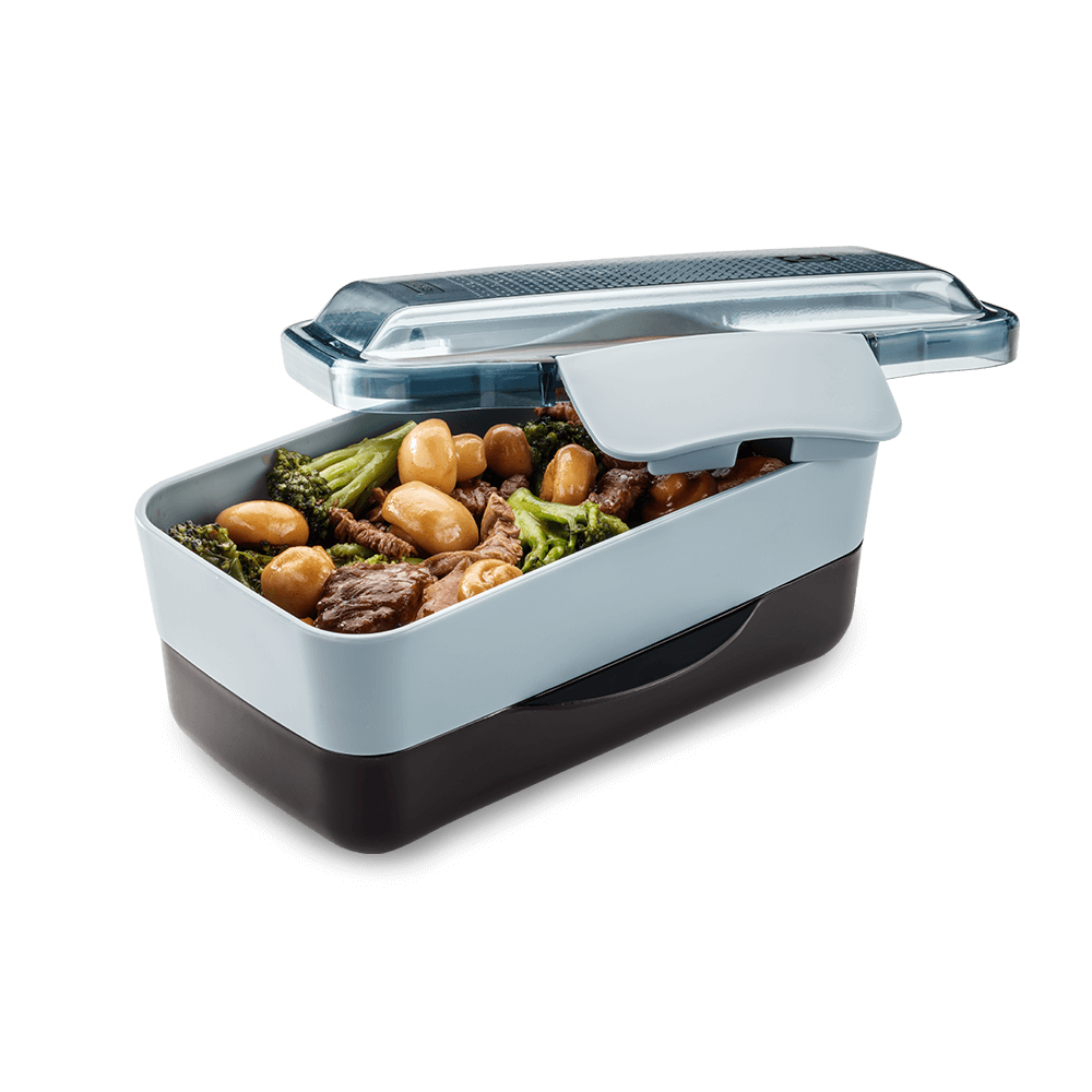 Kit de Marmiteiras Lunch Box Electrolux Preta 03 unidades
