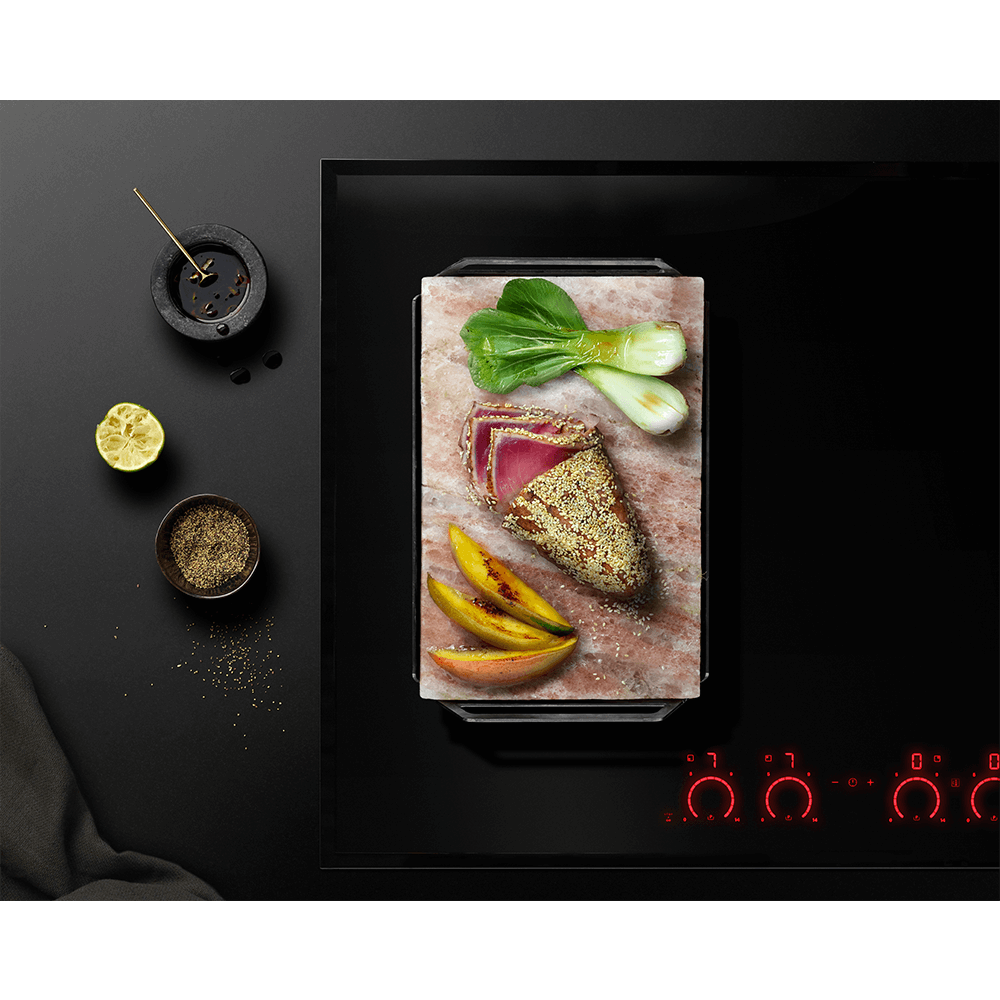 Pedra de Sal do Himalaia Electrolux com Base de Aço Inoxidável para Cooktop de Indução
