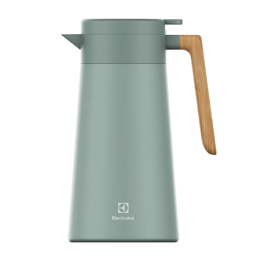 Garrafa Térmica Electrolux 1,8L Verde Fosca Sense Com Bico Corta Pingos