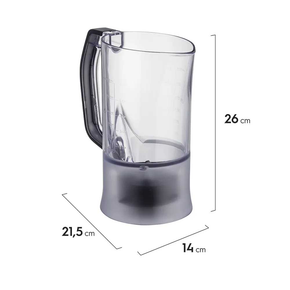 Jarra Tritan Electrolux Orginal para liquidificador E7TB1-2MTL (TJBL01)