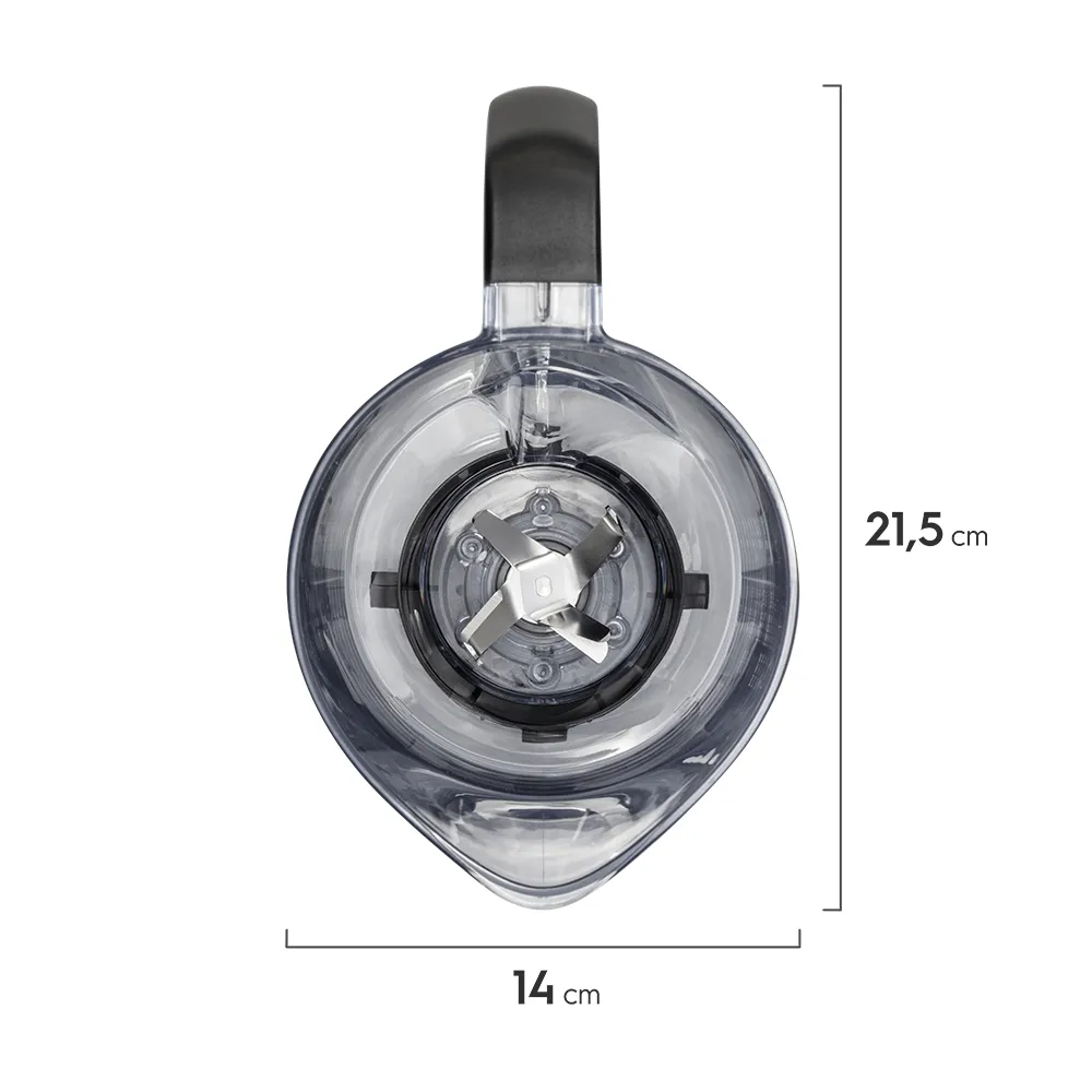 Jarra Tritan Electrolux Orginal para liquidificador E7TB1-2MTL (TJBL01)