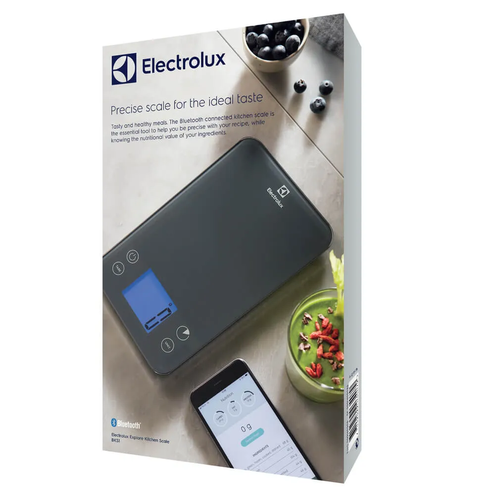 Balança Digital de Cozinha Electrolux de Vidro