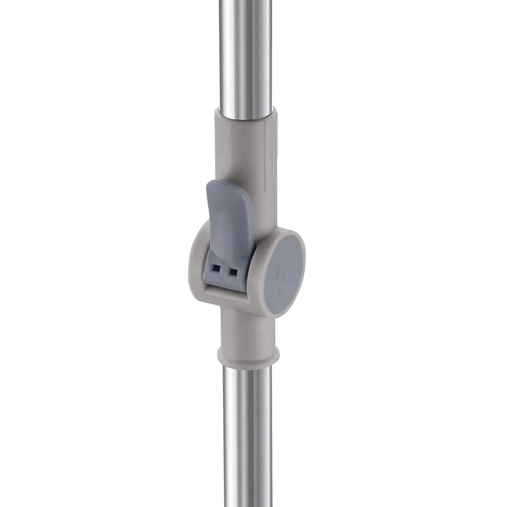 Mop Giratório Menalux com Cesto Inox e Refil Extra de Microfibra