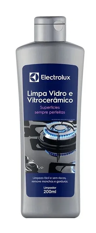 Limpa Máquina de Lavar Roupas + Limpa Inox + Limpa Vidro, Vitrocerâmico + Limpa Forno, Grill Electrolux