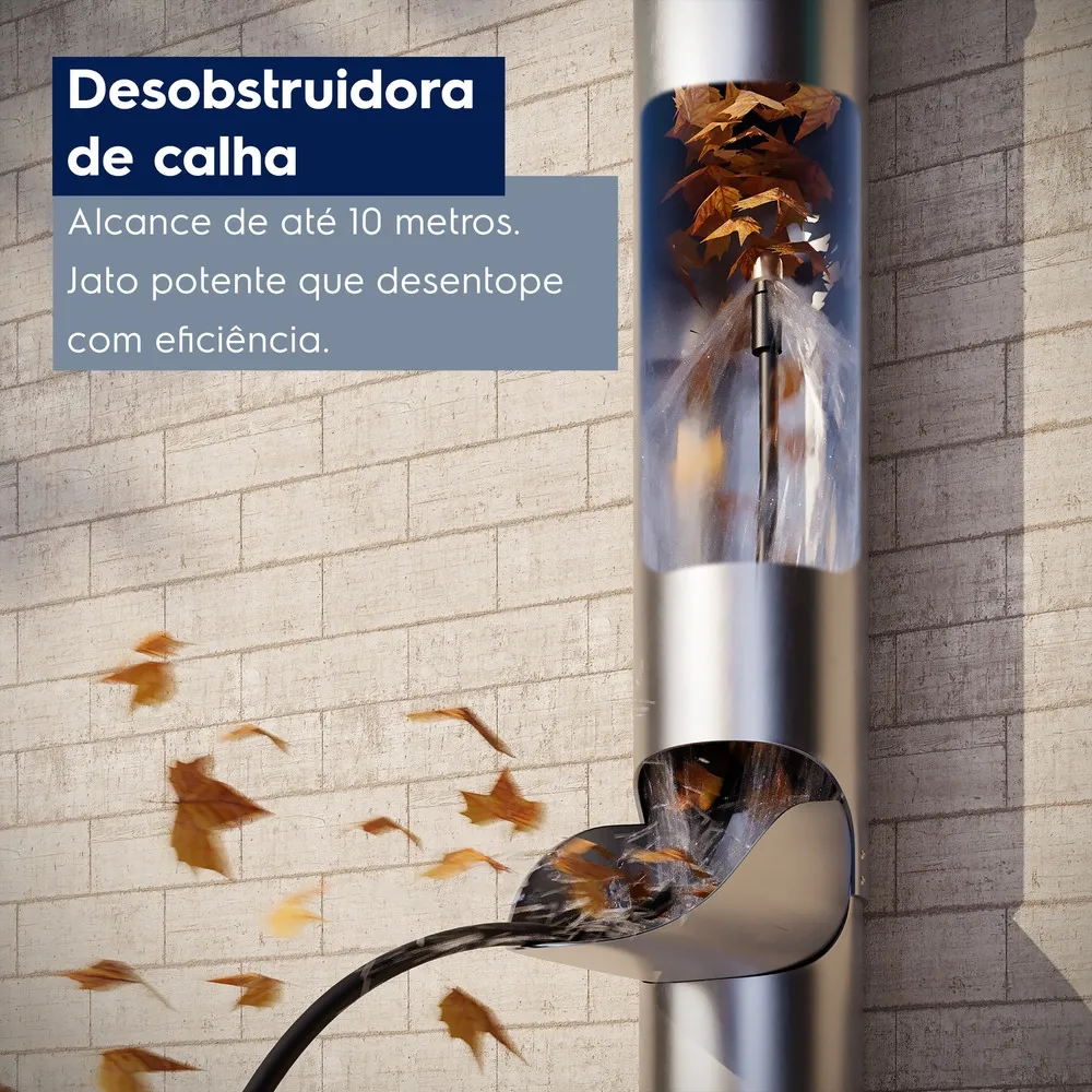 Mangueira Desobstruidora de Calha 10m Electrolux