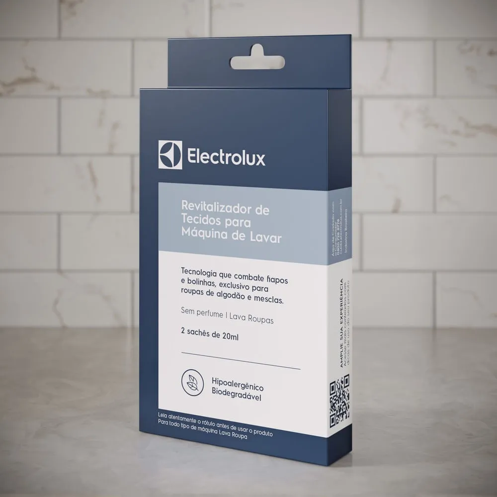 Revitalizador de Tecidos Electrolux 20ml para Máquina de Lavar