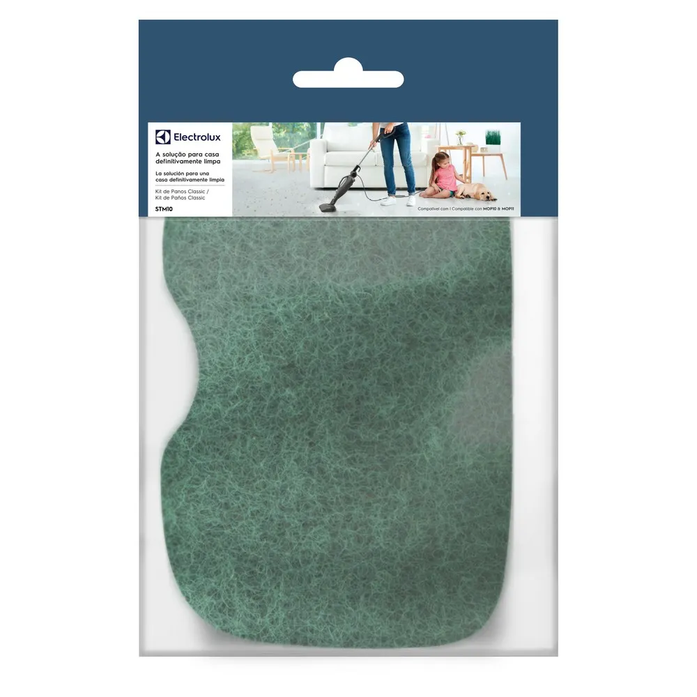 Kit com 2 Panos de Limpeza Profunda para MOP Electrolux (STM10)