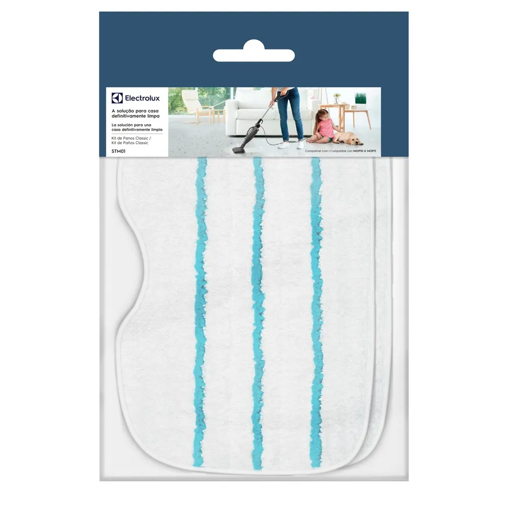 Kit com 2 Panos de Microfibra para MOP Electrolux (STM01)