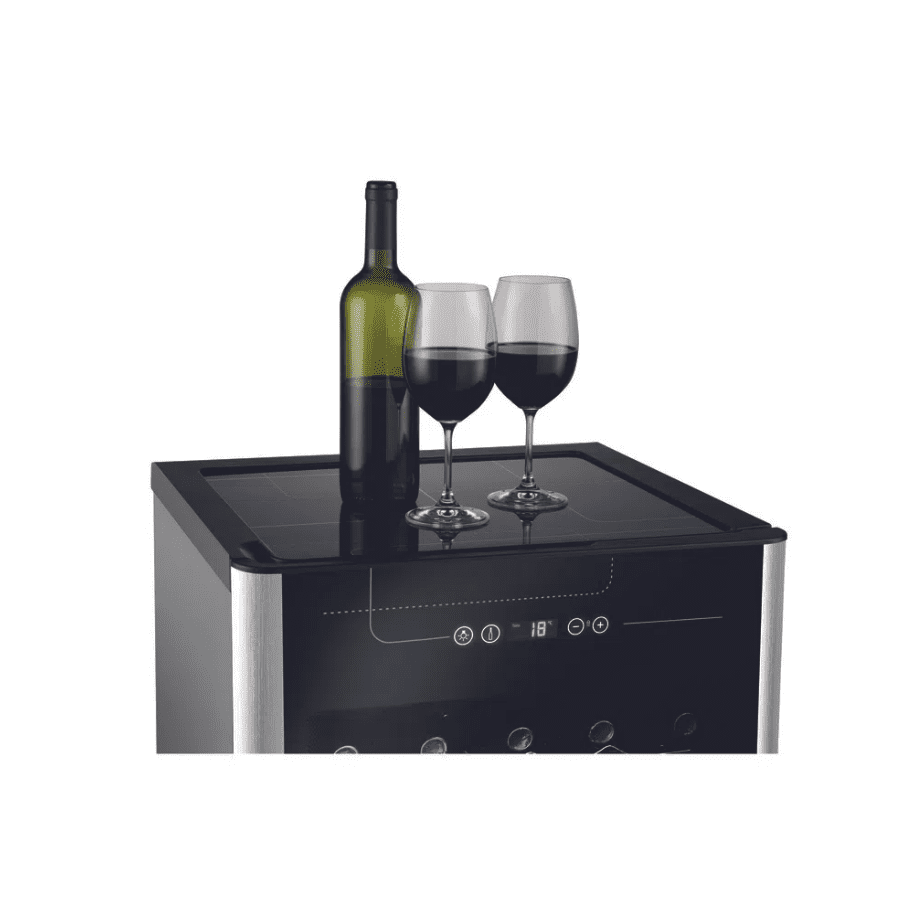 Adega de Vinho Climatizada Electrolux 24 Garrafas Uma Porta Com Acabamento Em Inox (ACS24)