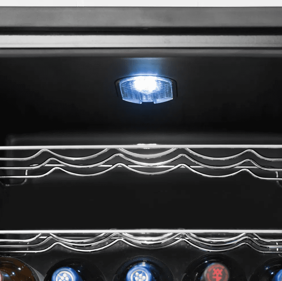 Adega de Vinho Climatizada Electrolux 24 Garrafas Uma Porta Com Acabamento Em Inox (ACS24)