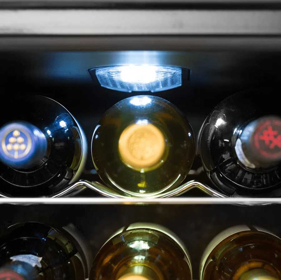 Adega de Vinho Climatizada Electrolux 24 Garrafas Uma Porta Com Acabamento Em Inox (ACS24)
